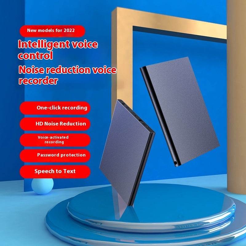 Smart Voice Recorder HD Noise Reduction Ultra-thin Portable Recorder  EX-STOCK CANADA