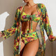 Women's Long Blouse Split Bikini Plus Size Suit - EX-STOCK Canada