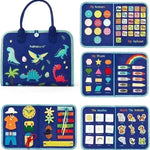 New Busy Book Children's Busy Board Dressing And Buttoning Learning Baby Early Education Preschool Sensory Learning Toy - EX-STOCK CANADA