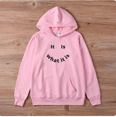 Fleece-lined Hoodie Sweater Couple's Tops Loose EX-STOCK Canada 