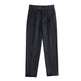 New Pure Color Casual Versatile Straight Leg Professional Business Work Trouser for men - EX-STOCK Canada