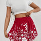 Women's Floral High-Waist Skort – Built-In Shorts, Pockets, 8 Colours | XS–XXL 3