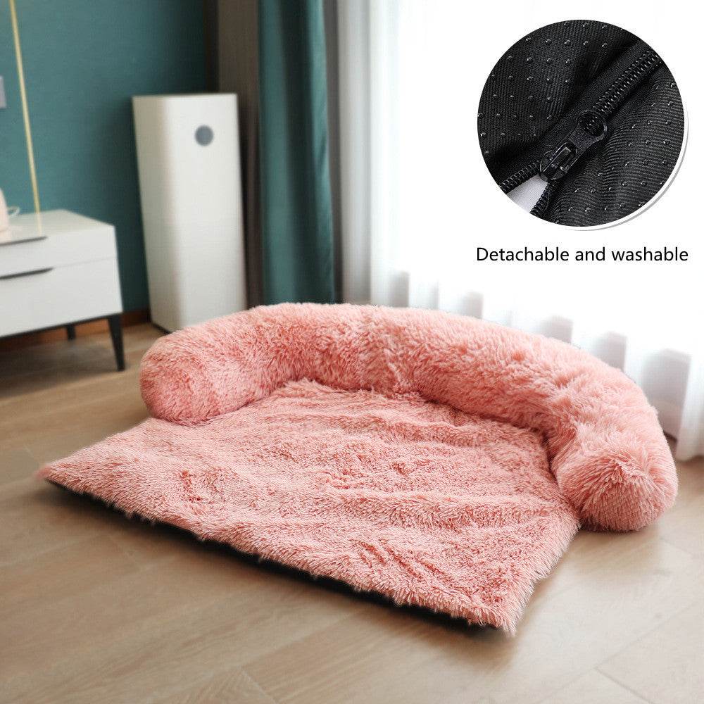 Removable Pet bed Mat Sofa Dog Bed Plush Pet Bed - EX-STOCK Canada