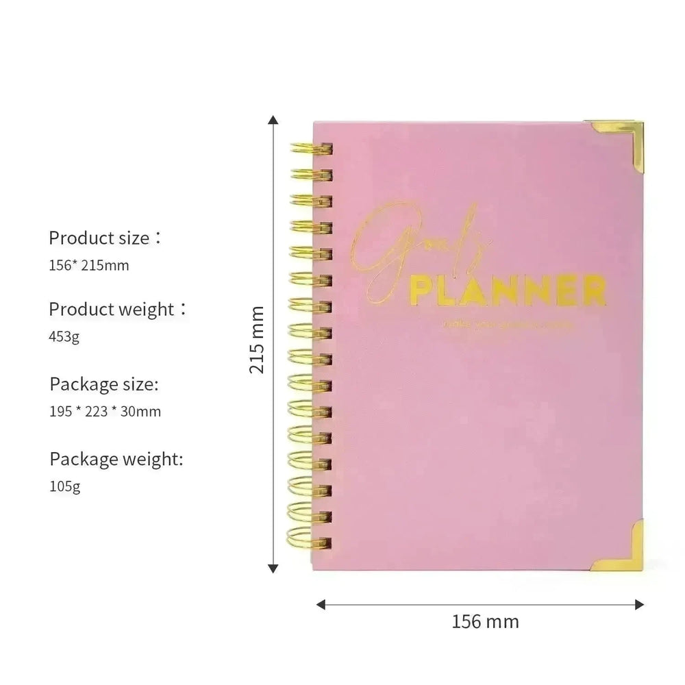 Target Planner Monthly Planning Schedule Notebook Journal - EX-STOCK CANADA