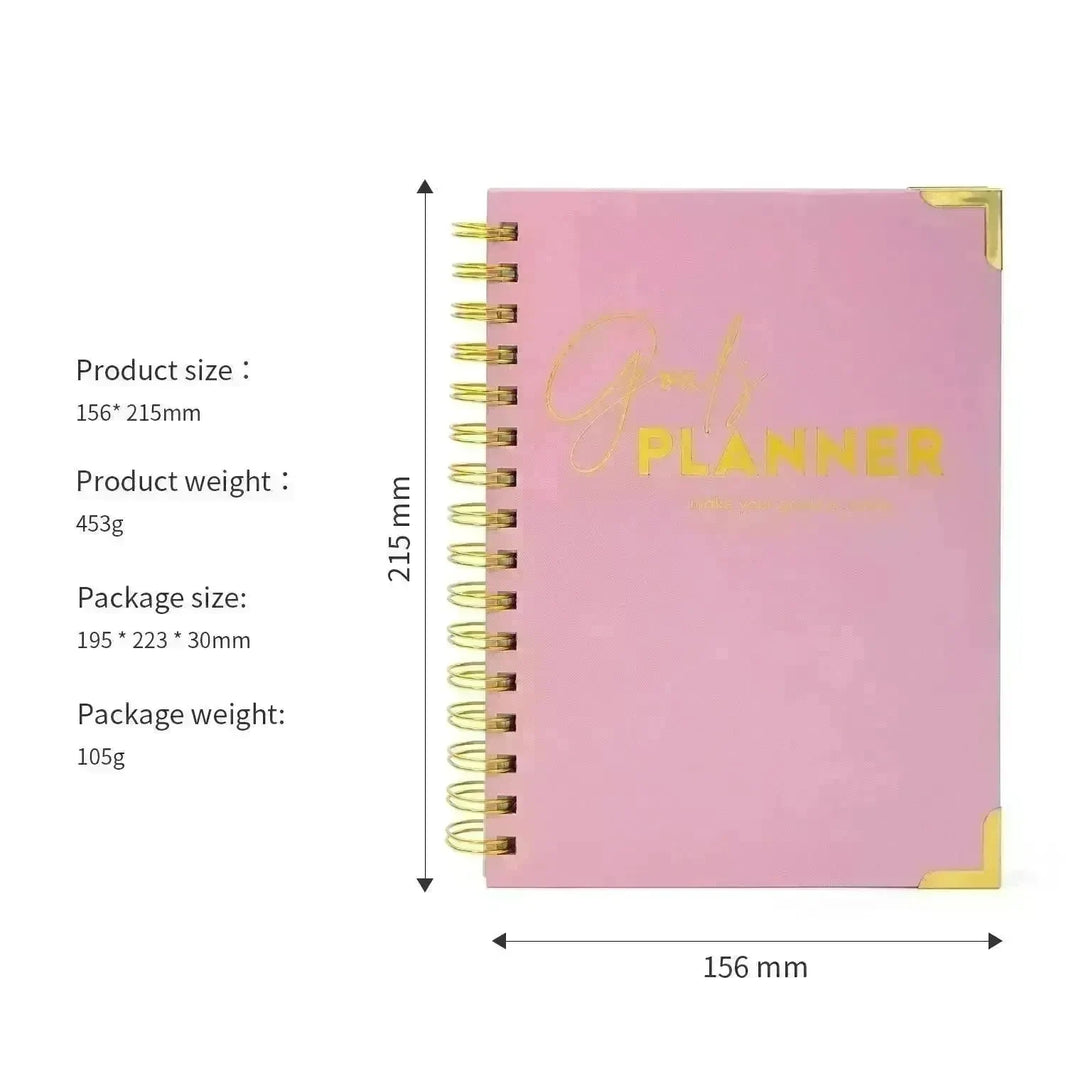 Target Planner Monthly Planning Schedule Notebook Journal - EX-STOCK CANADA