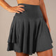 High Waist Belly Contracting Running Short Skirt Anti-exposure Yoga Skirt - EX-STOCK Canada