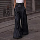 Fashion Leather High Waist Pocket Casual Trousers - EX-STOCK CANADA