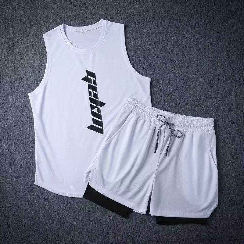 Speed Men's Athletic Shorts and Tank top Workout Clothes 2PCS - EX-STOCK Canada