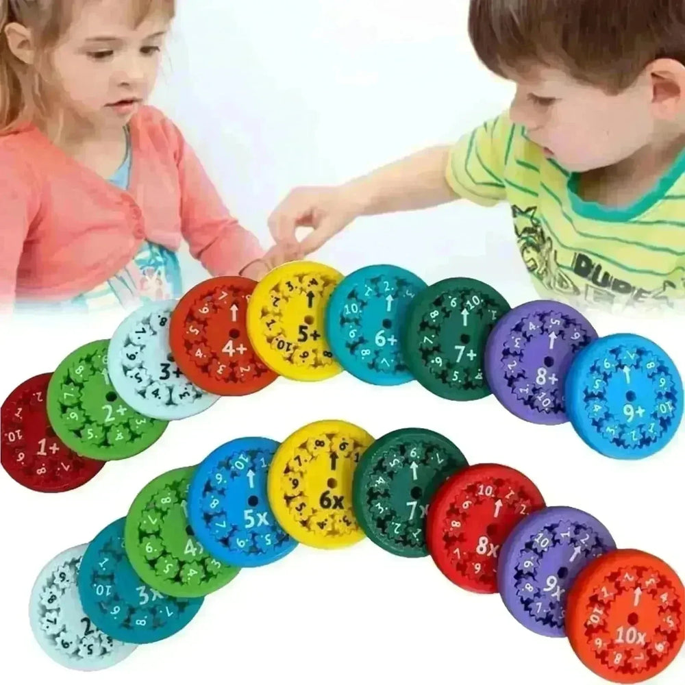 Math Fidget Spinners Fingertip Puzzle Toys Games Math Operations Math Multiplication Games Montessori Activity Educational Learning Toys - EX-STOCK CANADA