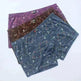 Men's  Underpants Cotton 6 Pcs  Printed Boxer Mid Waist underwear - EX-STOCK CANADA