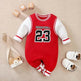 Baby One-piece Spring And Autumn Romper Baseball Uniform cloth - EX-STOCK Canada