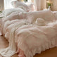 Gentle Crinkled Gauze Cotton Four-piece Duvet Set Bedding EX-STOCK Canada 