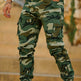 Multi-pocket Camouflage Ankle-tied Men's Military Casual Cargo Slim fit Pants trouser - EX-STOCK Canada