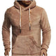 Autumn Winter Drawstring Fleece Hoodie Pullover for men - EX-STOCK Canada