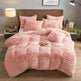 4PCs Plush Duvet Cover Set Luxury Ultra Soft Velvet Duvet EX-STOCK Canada 