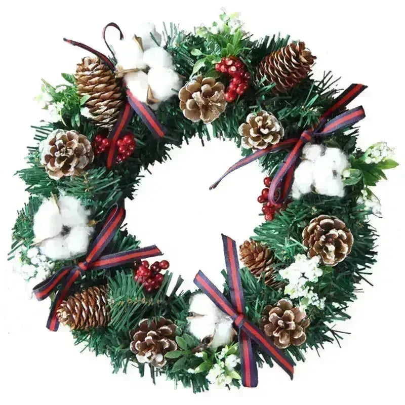 30cm 40cm Christmas Wreath Ornaments Christmas Wreath - EX-STOCK CANADA