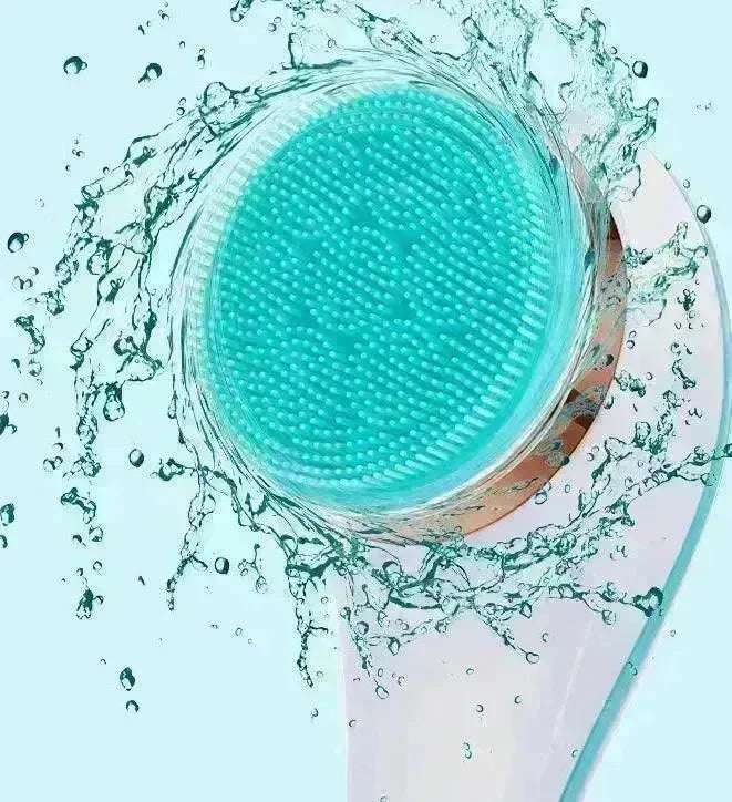 Electric Bath Brush Silicone Back Scrubber USB Rechargeable 2 Speeds Rotating Shower Brush Spa Waterproof Body Cleaning Brush - EX-STOCK CANADA