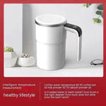 Electric Coffee Mug USB Rechargeable Automatic Magnetic Cup IP67 Waterproof Food-Safe Stainless Steel For Juice Tea Milksha Kitchen Gadgets - EX-STOCK Canada
