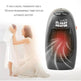 Electric heater 360 rotating plug mini heater small appliances - EX-STOCK Canada
