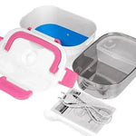 Electric lunch box food grade plastic 110v 220v plug in lunch box household appliances gift - EX-STOCK Canada