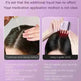 Electric Scalp Massager Cow Horn Massage Comb Red Light Oil Applicator Promote Hair Growth Portable Hair Guid Comb - EX-STOCK CANADA