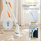Electric Scrubber Cleaning Wall Long Hadle Elbow Telescopic Multifunction Cleaning Brush - EX-STOCK Canada