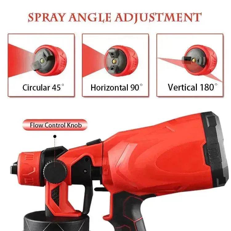 Electric Spray Gun High Pressure Automatic Apray Paint Portable Handheld Paint Watering Spray Gun - EX-STOCK Canada
