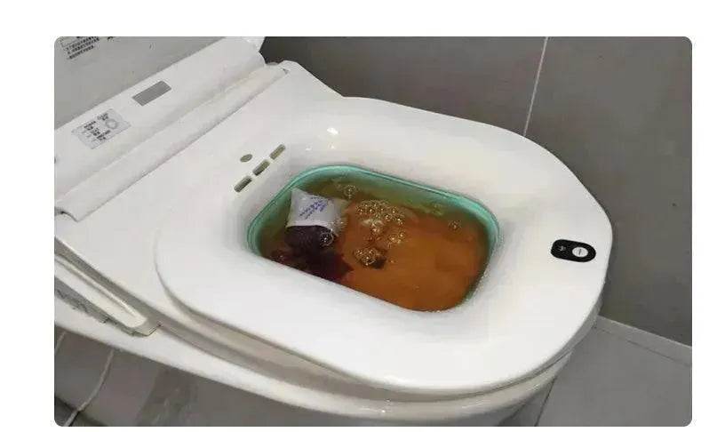 Electric Toilet Bidet Seat Bubble Massage Hemorrhoid Care - EX-STOCK Canada