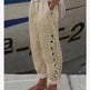 Elegant Cotton And Linen Floral Print Casual Jumpsuit - EX-STOCK CANADA