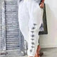 Elegant Cotton And Linen Floral Print Casual Jumpsuit - EX-STOCK CANADA