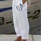 Elegant Cotton And Linen Floral Print Casual Jumpsuit - EX-STOCK CANADA