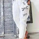 Elegant Cotton And Linen Floral Print Casual Jumpsuit - EX-STOCK CANADA