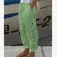 Elegant Cotton And Linen Floral Print Casual Jumpsuit - EX-STOCK CANADA