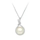 Elegant Natural Shell Pearls White Pearl Pendant Necklace - EX-STOCK CANADA