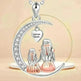 Elegant Pendant Crescent Necklace Simple - EX-STOCK CANADA