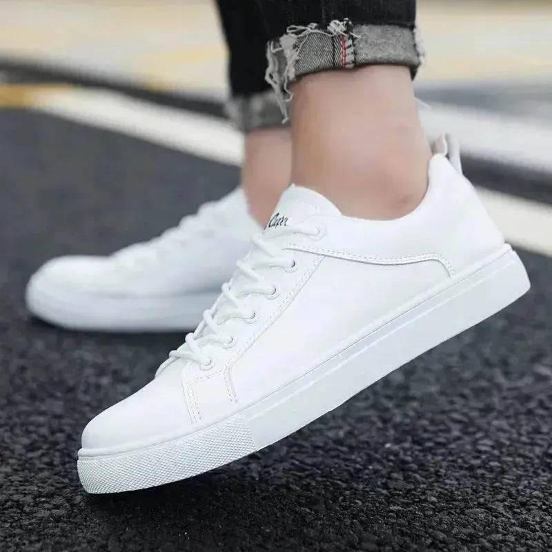 Elegant Summer PU Leather Casual Sneakers for Sneakers for Men - EX-STOCK Canada