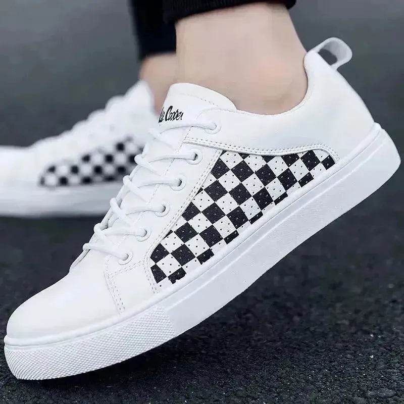 Elegant Summer PU Leather Casual Sneakers for Sneakers for Men - EX-STOCK Canada