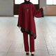 Elegant Two piece Dress Suit for Classy Arab Dubai Turkey Middle East Women Outfit set - EX-STOCK Canada