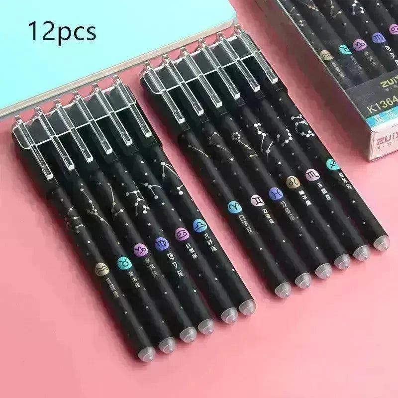 Elementary School Students Use An Erasable Gel Pen To Rub The Easy Sassafras Magic Eraser Pen - EX-STOCK CANADA