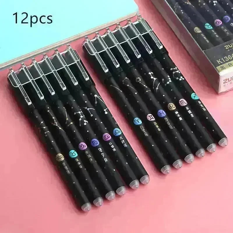 Elementary School Students Use An Erasable Gel Pen To Rub The Easy Sassafras Magic Eraser Pen - EX-STOCK CANADA