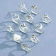 Eleven Sets Of Personalized Retro Hollow Love Stars Moon Cactus Eyes Ring - EX-STOCK CANADA