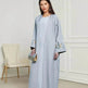 Embroidered Cardigan Abaya Dress Robe for Arab Dubai Turkey Middle East Women - EX-STOCK Canada