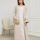 Embroidered Cardigan Abaya Dress Robe for Arab Dubai Turkey Middle East Women - EX-STOCK Canada