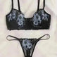 Embroidered Lace Sexy Lingerie Temptation Lingerie Set - EX-STOCK CANADA