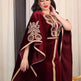 Embroidered Turkish Sequined Gold Velvet Dubai Middle East Women Dress - EX-STOCK Canada
