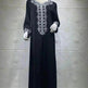 Embroidery Bronzing Lace Jalabiya Abaya Dress for Arab Dubai Turkey Middle Eastern Women - EX-STOCK Canada
