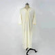 Ethnic Style Loose Casual Embroidery White Arab Robe - EX-STOCK CANADA