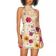 European And American Embroidery Three-dimensional Flower Halter Slim Fit Dress - EX-STOCK CANADA