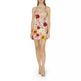 European And American Embroidery Three-dimensional Flower Halter Slim Fit Dress - EX-STOCK CANADA