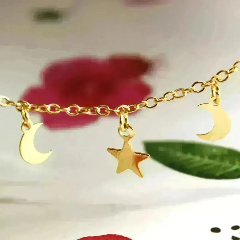 European And American Fashion Star Moon Combination Bracelet - EX-STOCK CANADA